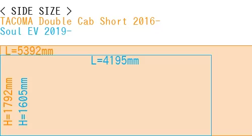 #TACOMA Double Cab Short 2016- + Soul EV 2019-